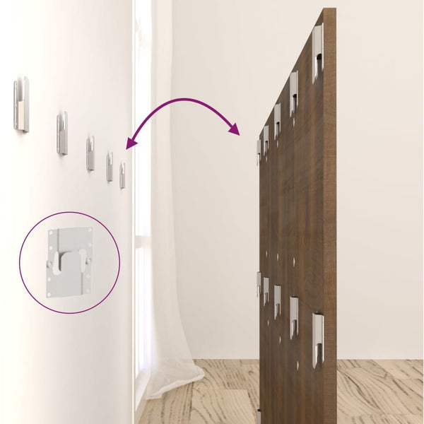 Kopfteil Braun Eichen-Optik 160 cm