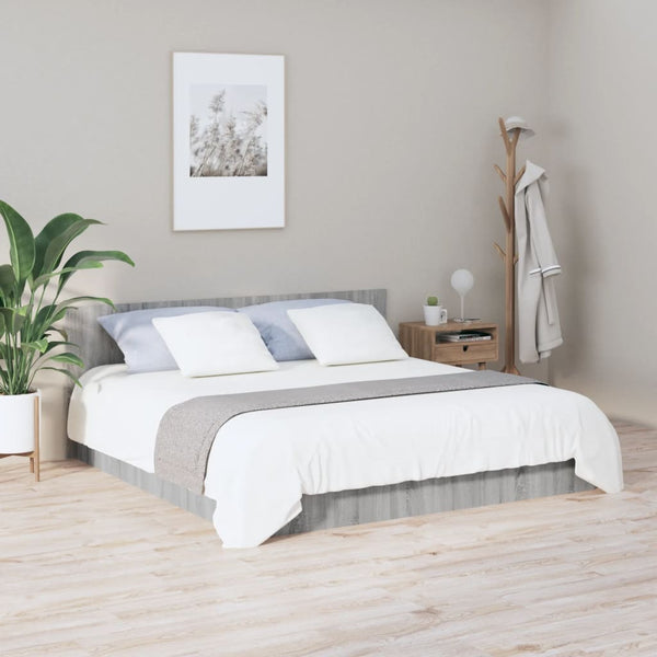 Graues Sonoma Kopfteil 200 cm