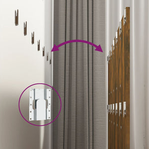 Wand Kopfteil Räuchereiche 240cm