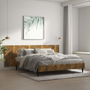 Wand Kopfteil Räuchereiche 240cm