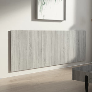 Wand Kopfteil Grau Sonoma 240 cm