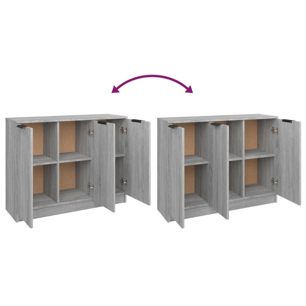 Sideboard Grau Sonoma 90,5 cm