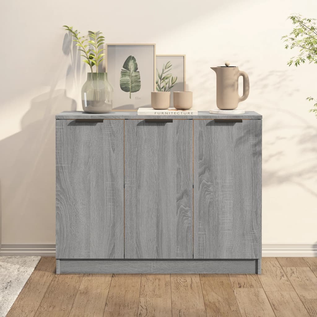 Sideboard Grau Sonoma 90,5 cm