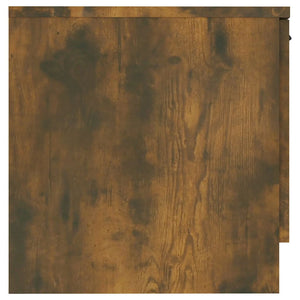 Räuchereiche Nachttisch, 40 cm