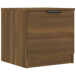 Nachttische 2er Set – Eichenoptik Braun 40x40cm