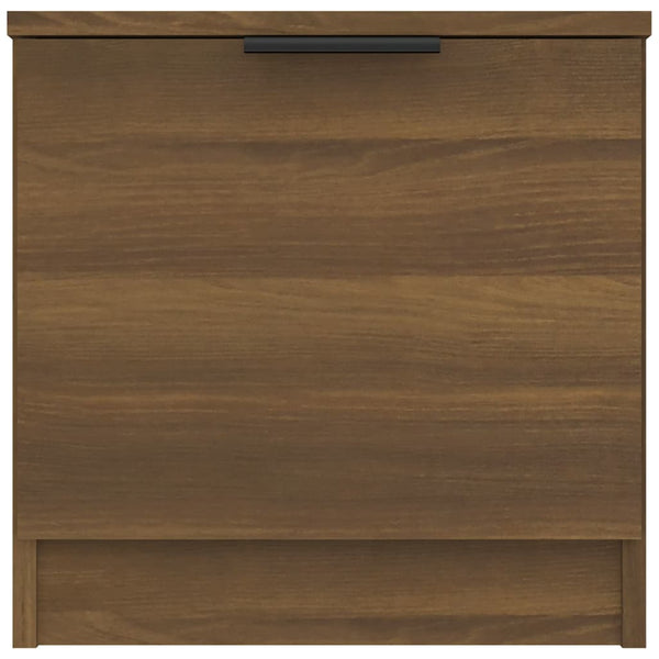 Nachttische 2er Set – Eichenoptik Braun 40x40cm