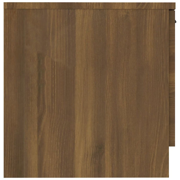 Nachttische 2er Set – Eichenoptik Braun 40x40cm