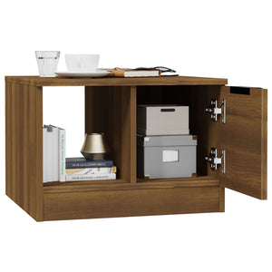 Couchtisch Eichenoptik Braun 50x50 cm