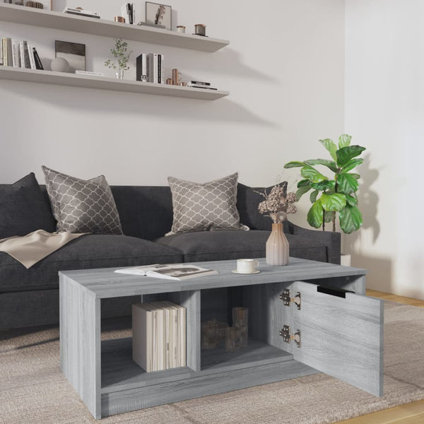 Couchtisch Grau Sonoma 102x50 cm