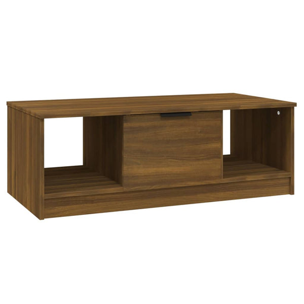 Couchtisch Braun Eichen-Optik 102x50 cm