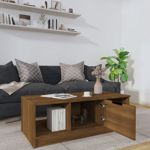 Couchtisch Braun Eichen-Optik 102x50 cm