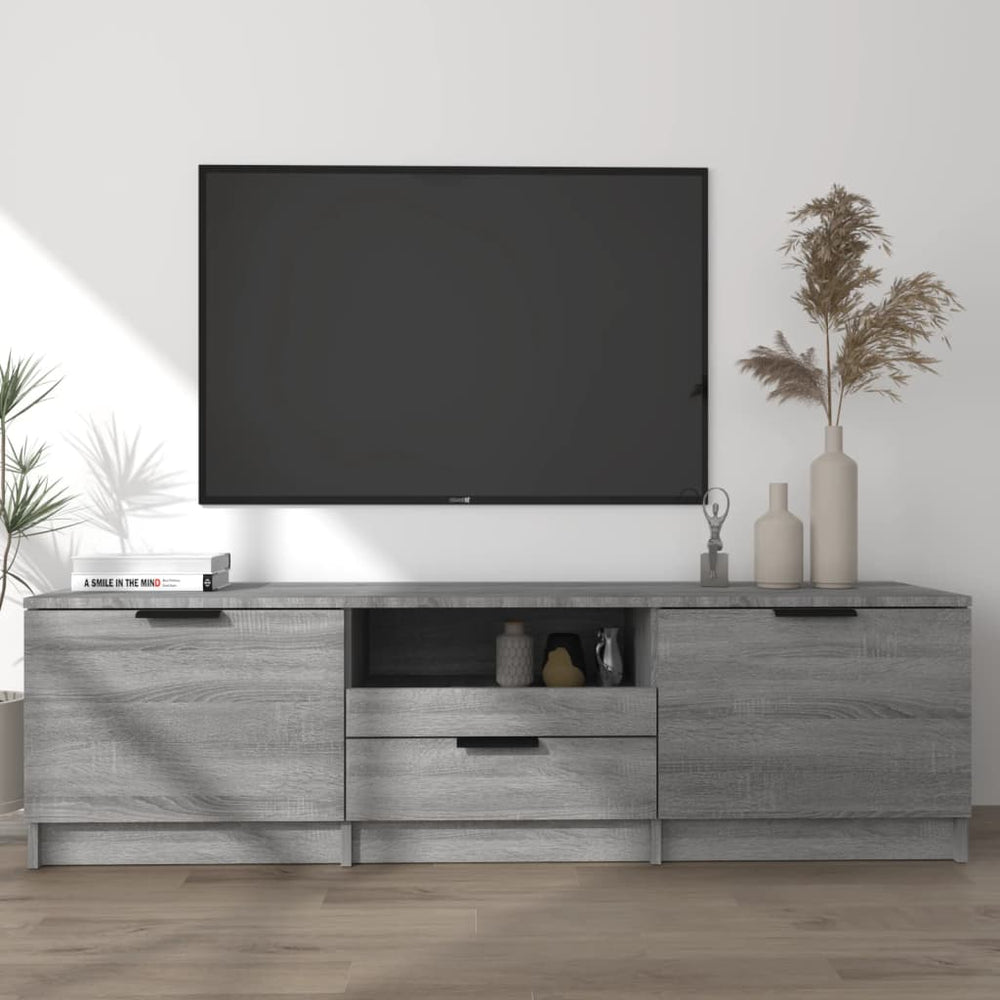 TV-Schrank Grau Sonoma 140 cm