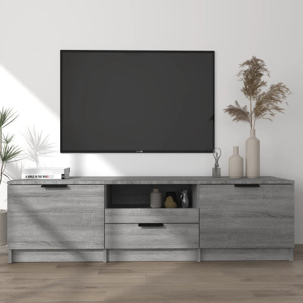 TV-Schrank Grau Sonoma 140 cm