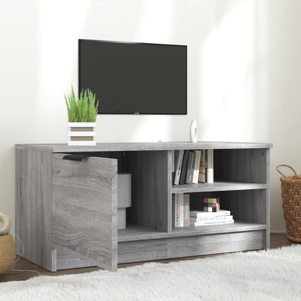 TV-Schrank Grau Sonoma 80 cm