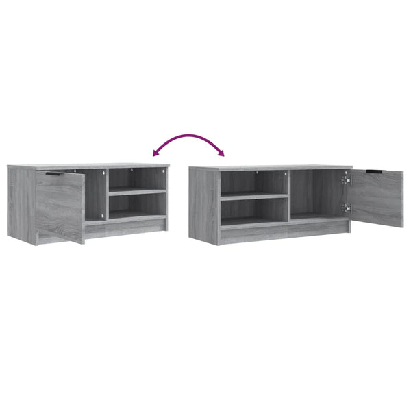 TV-Schrank Grau Sonoma 80 cm