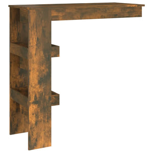 Wand Bartisch Räuchereiche, 102 cm