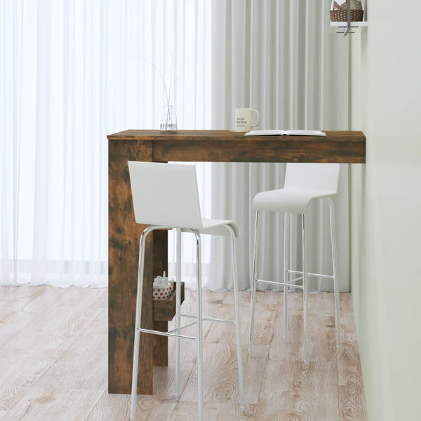 Wand Bartisch Räuchereiche, 102 cm