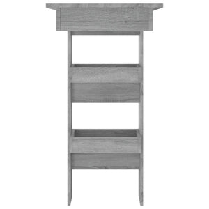 Wand-Bartisch Grau Sonoma 102 cm