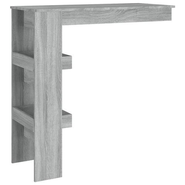 Wand-Bartisch Grau Sonoma 102 cm
