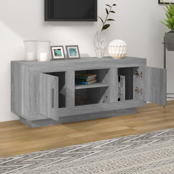 TV-Schrank Grau Sonoma 102 cm