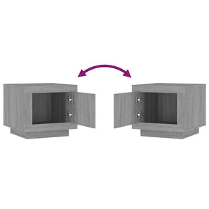 Couchtisch Grau Sonoma 51x50x45 cm