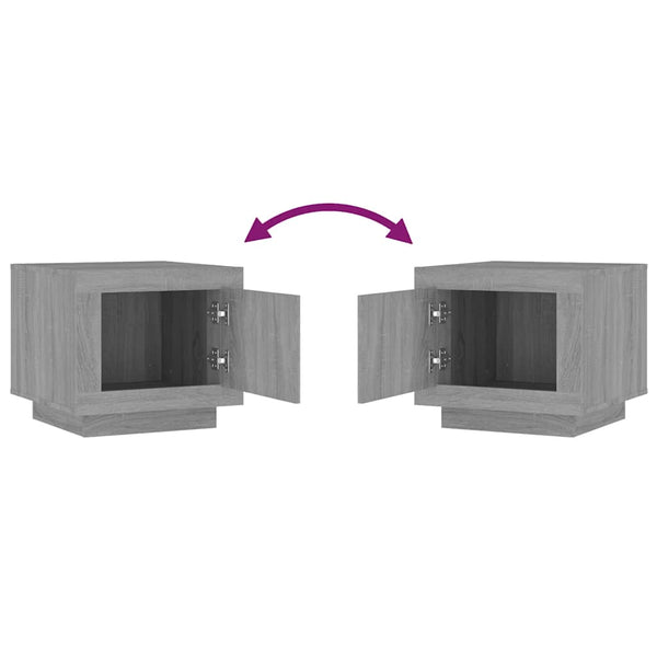 Couchtisch Grau Sonoma 51x50x45 cm