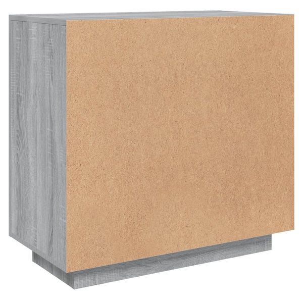 Sideboard Grau Sonoma 80x40x75 cm