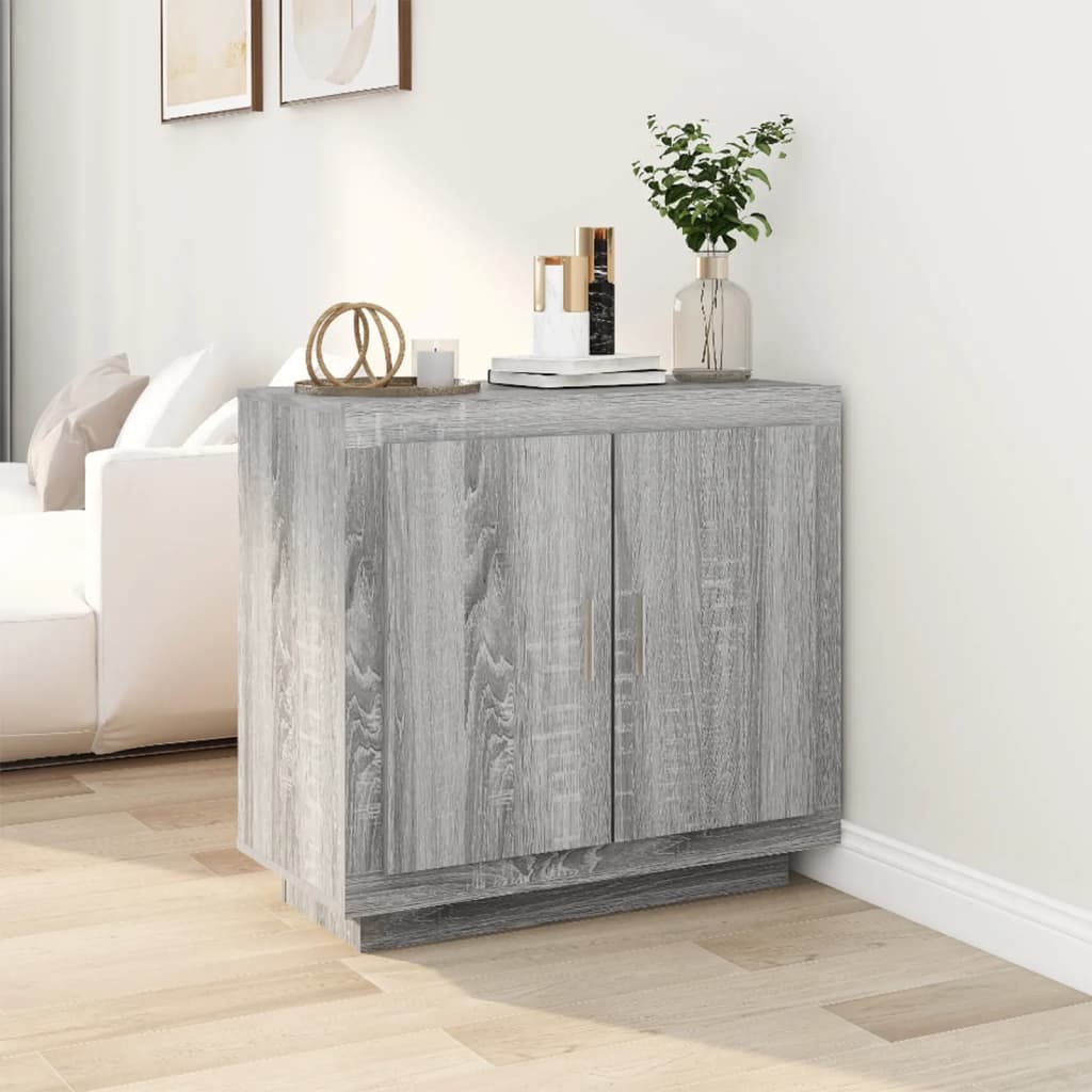 Sideboard Grau Sonoma 80x40x75 cm