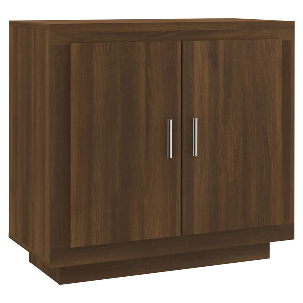 Sideboard Braun Eichenoptik 80 cm