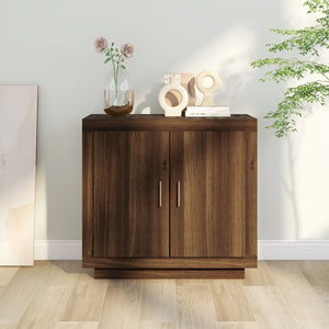 Sideboard Braun Eichenoptik 80 cm