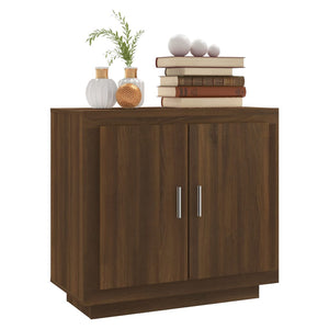 Sideboard Braun Eichenoptik 80 cm