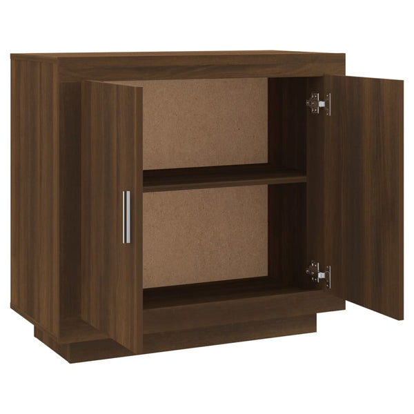 Sideboard Braun Eichenoptik 80 cm