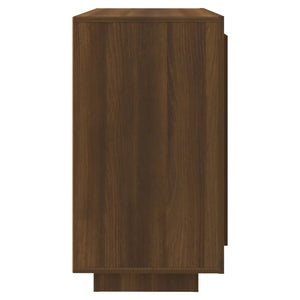 Sideboard Braun Eichenoptik 80 cm