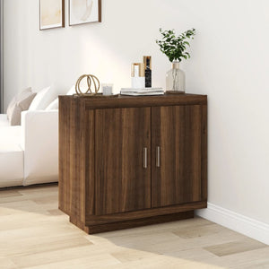 Sideboard Braun Eichenoptik 80 cm