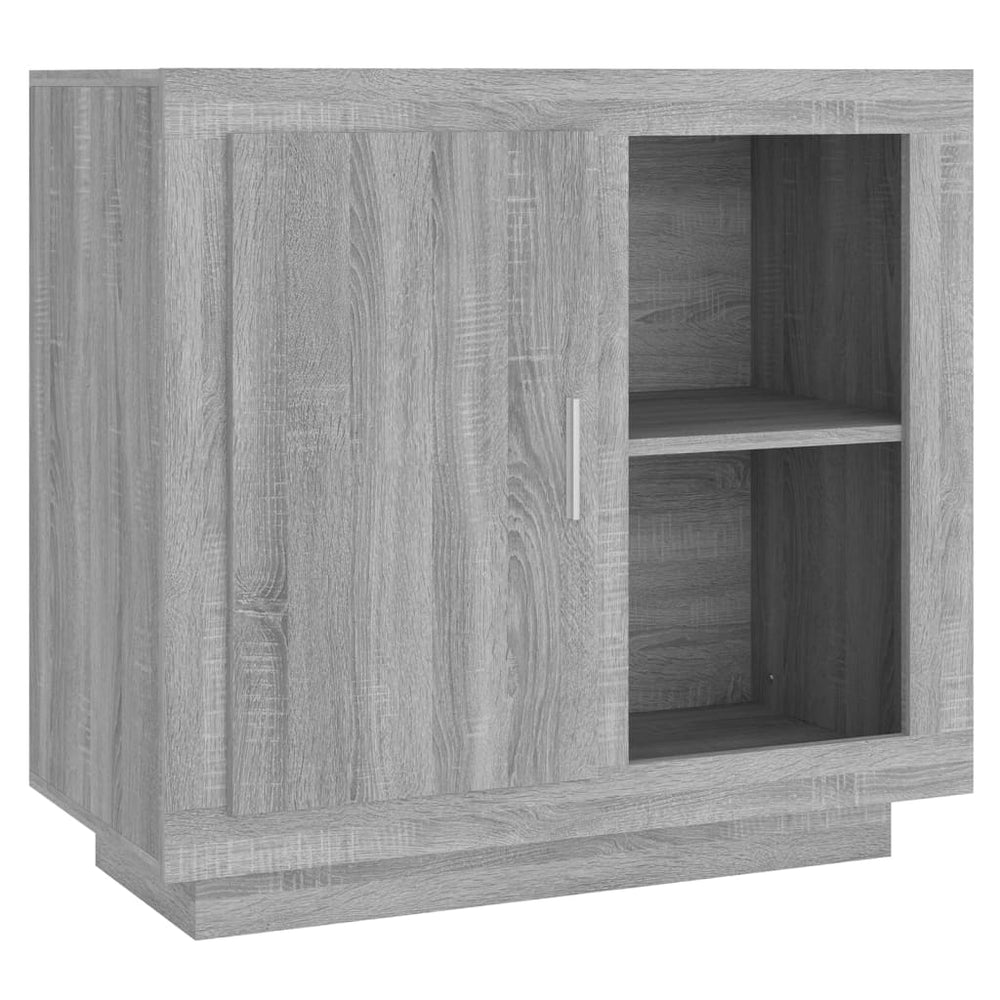 vidaXL Sideboard Gray Sonoma 80x40x75 cm