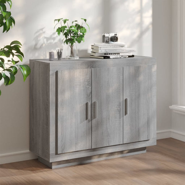 Sideboard Grau Sonoma 92x35x75 cm