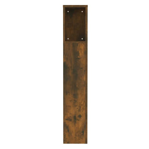 Kopfteil Räuchereiche mit Ablagen 100 cm