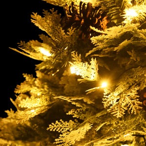 Weihnachtsbaum mit Beleuchtung Grün 150cm