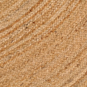 Geflochtener Jute Teppich, Rund, 210cm