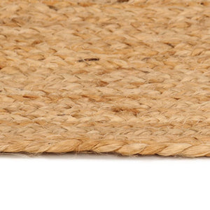 Runder Jute Teppich Geflochten 240cm
