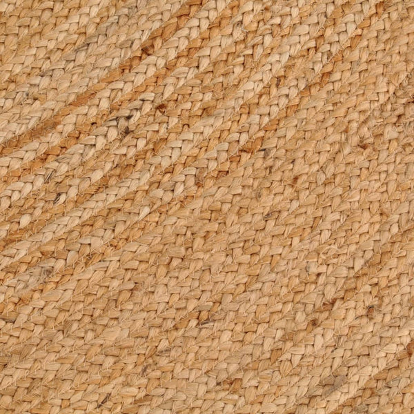 Runder Jute Teppich Geflochten 240cm