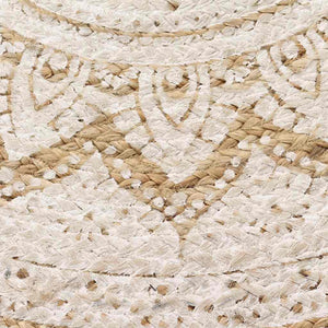 Geflochtener Jute Teppich, 180cm, Rund