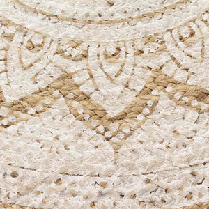 Geflochtener Jute Teppich, 210 cm Rund