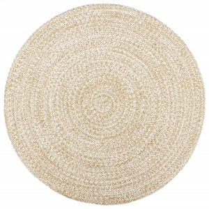 Handgefertigter Jute Teppich, 240 cm