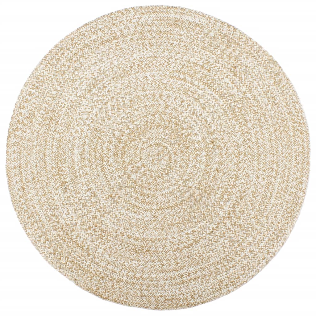 Handgefertigter Jute Teppich, 240 cm