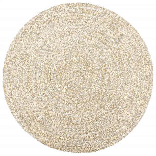 Handgefertigter Jute Teppich, 240 cm
