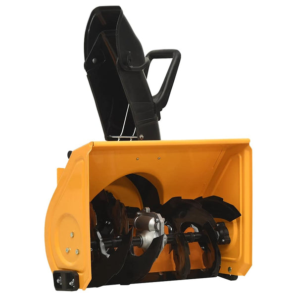 4-in-1 Schneefräse und Kehrmaschine Set Benzinbetrieben 6,5 PS