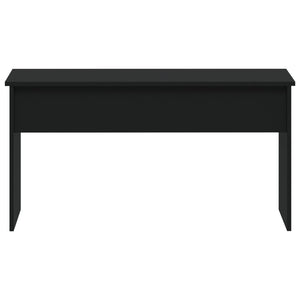 Schwarzer Couchtisch, 102 cm
