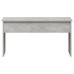 Betongrauer Couchtisch mit Stauraum