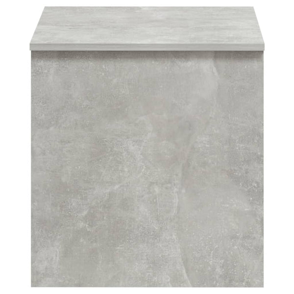 Betongrauer Couchtisch mit Stauraum